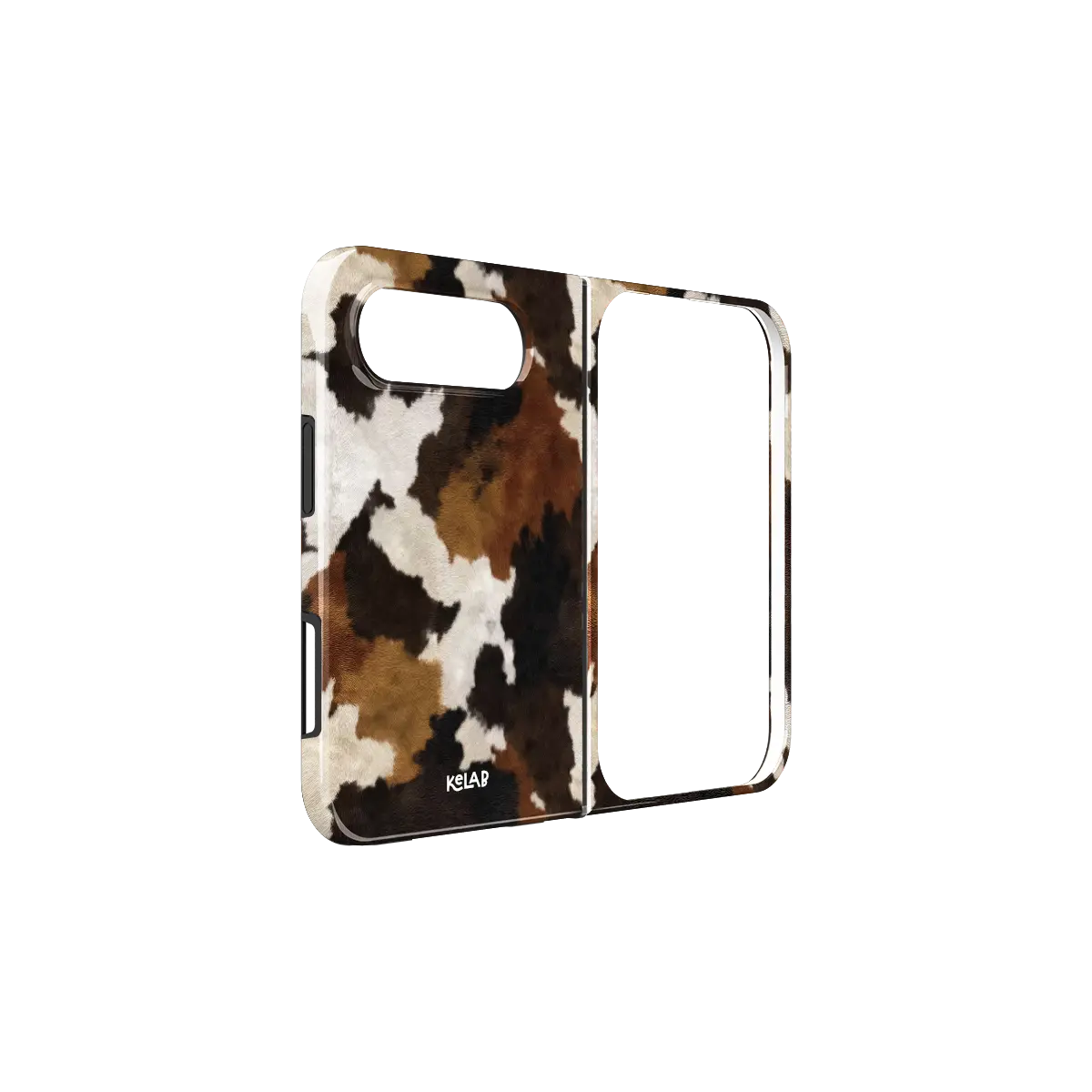Cattle Drive | Brown and Black Cow Print Phone Case