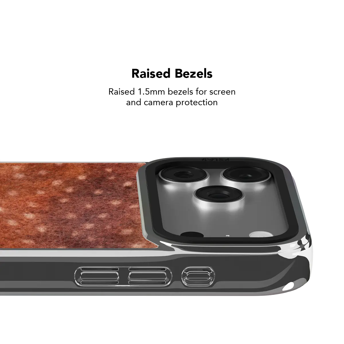 Midnight Fawn | Burnt Orange Fawn Print Phone Case