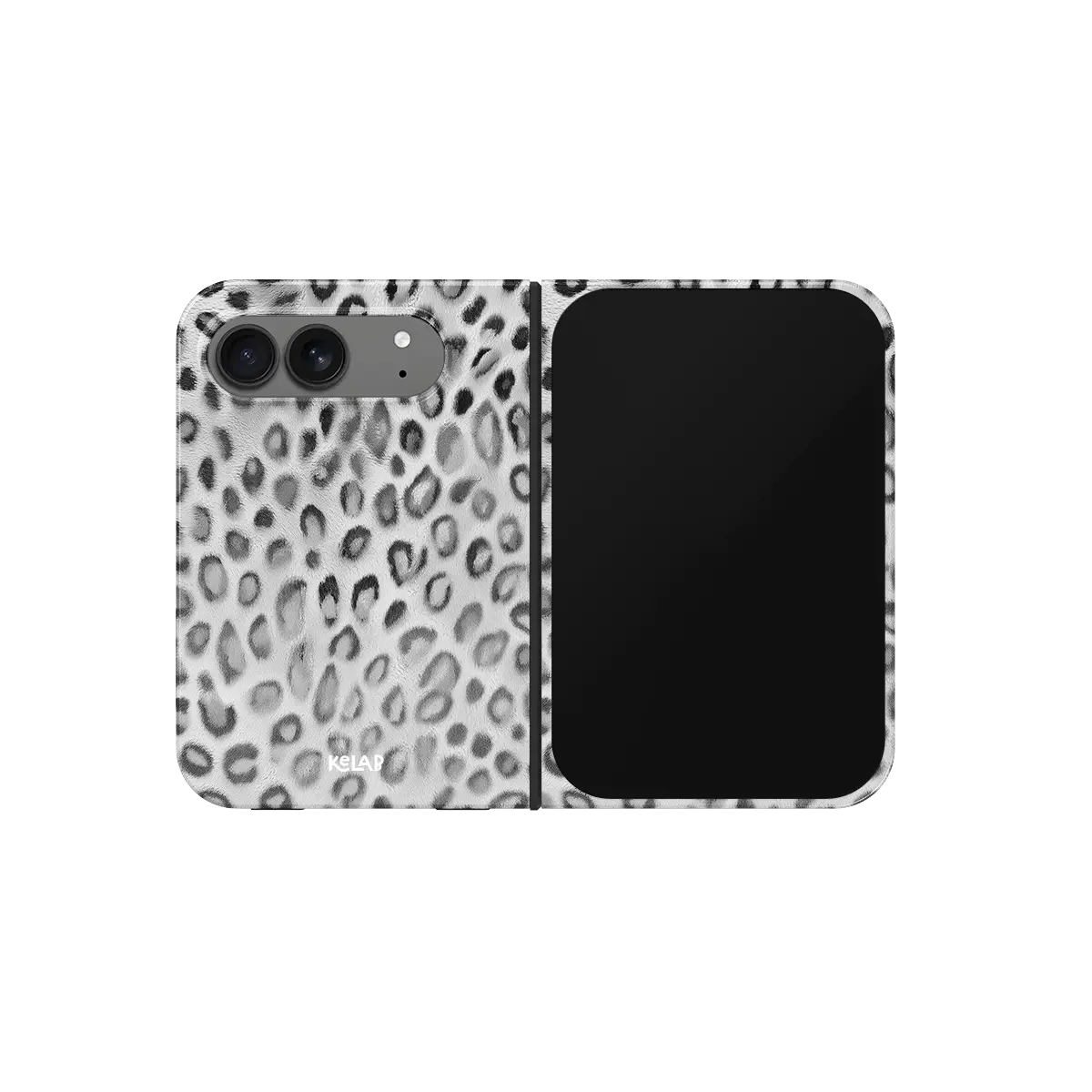 Platinum Predator | Silver Cheetah Print Phone Case