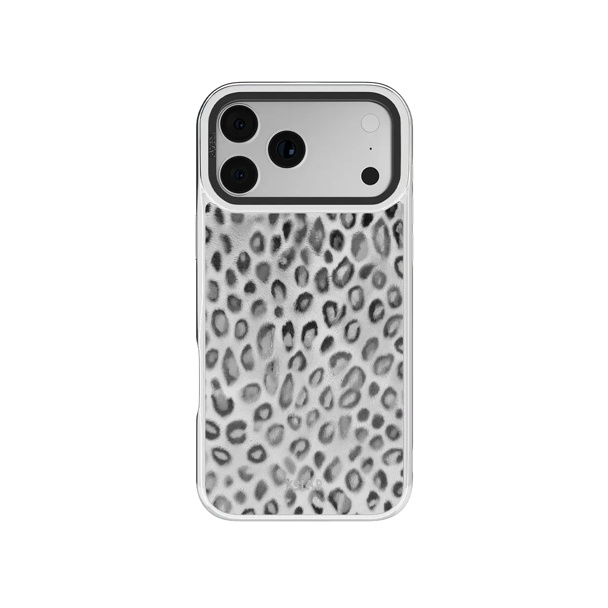 Platinum Predator | Silver Cheetah Print Phone Case