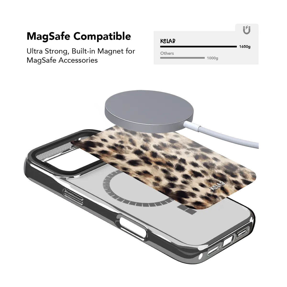Arctic Aristocrat | Cheetah Print Phone Case