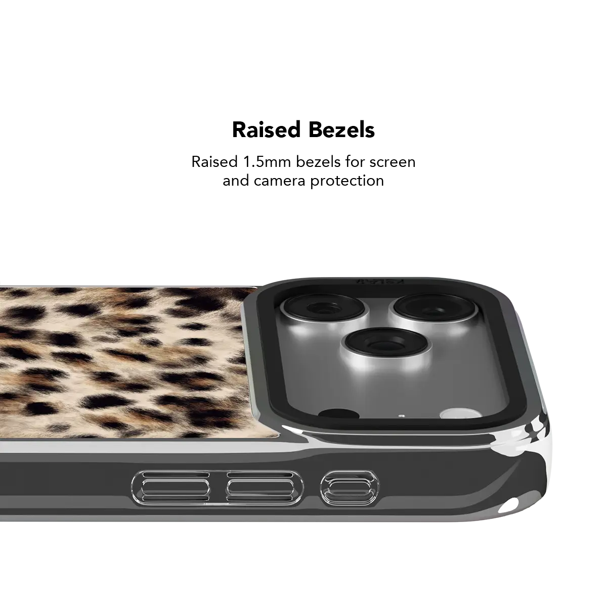Arctic Aristocrat | Cheetah Print Phone Case