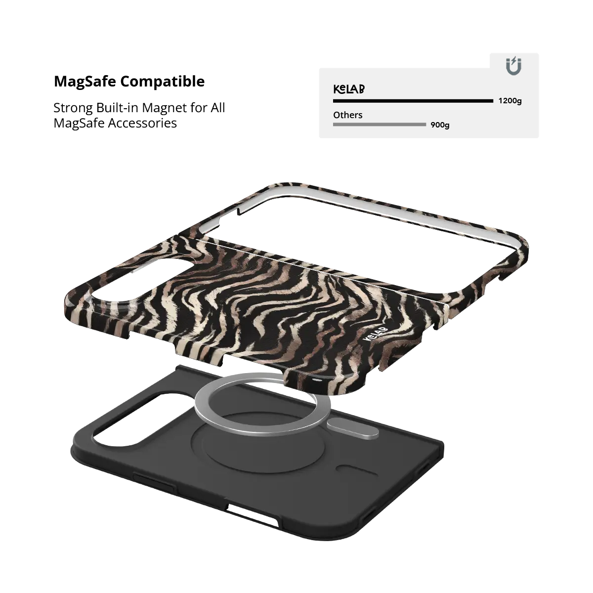 Shadow Striker | Zebra Stripe Phone Case