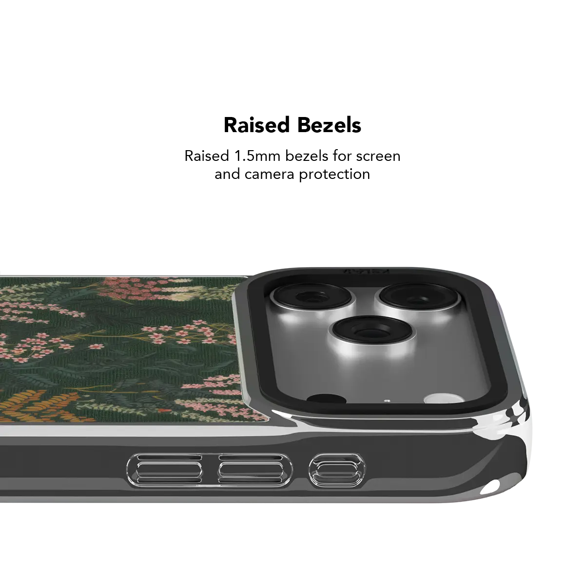 Heather & Hearth | Dark Academia Floral Phone Case
