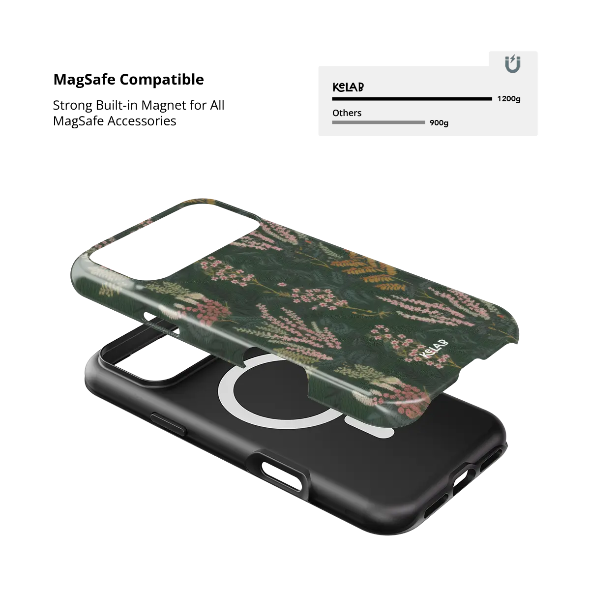 Heather & Hearth | Dark Academia Floral Phone Case