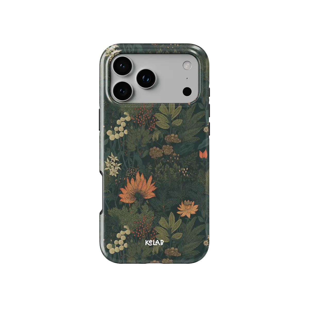 Elderberry Enchantment | Dark Academia Floral Phone Case