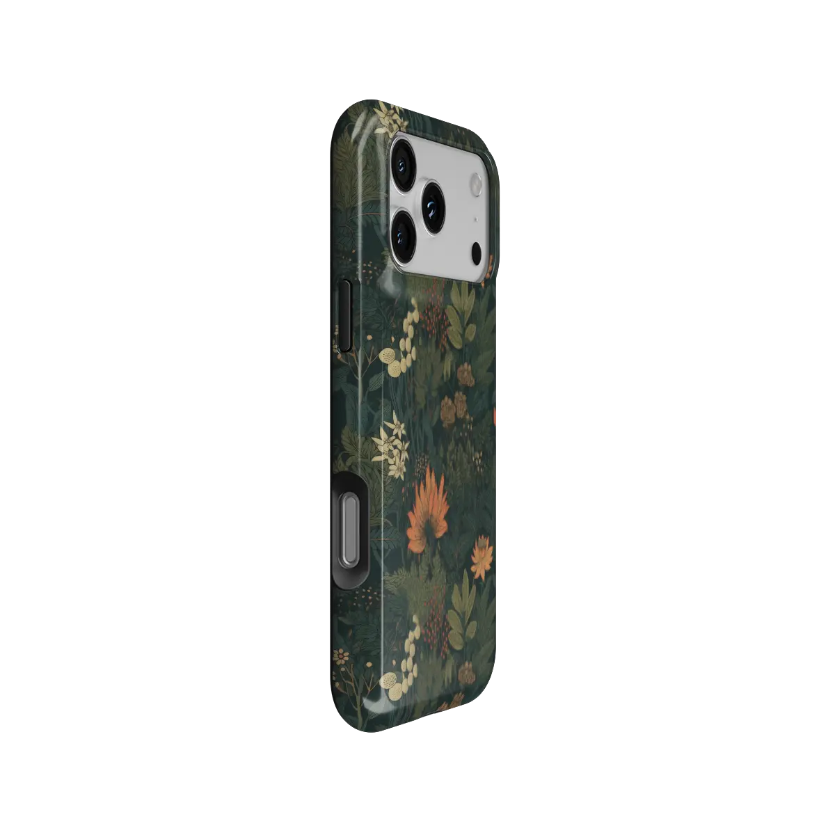 Elderberry Enchantment | Dark Academia Floral Phone Case