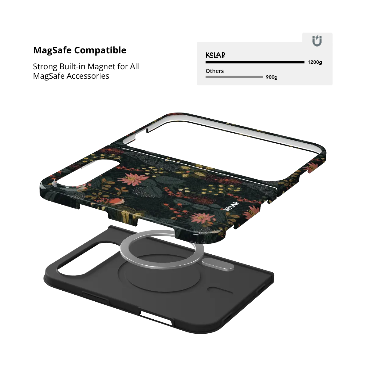 Starlit Botanica | Dark Academia Floral Phone Case