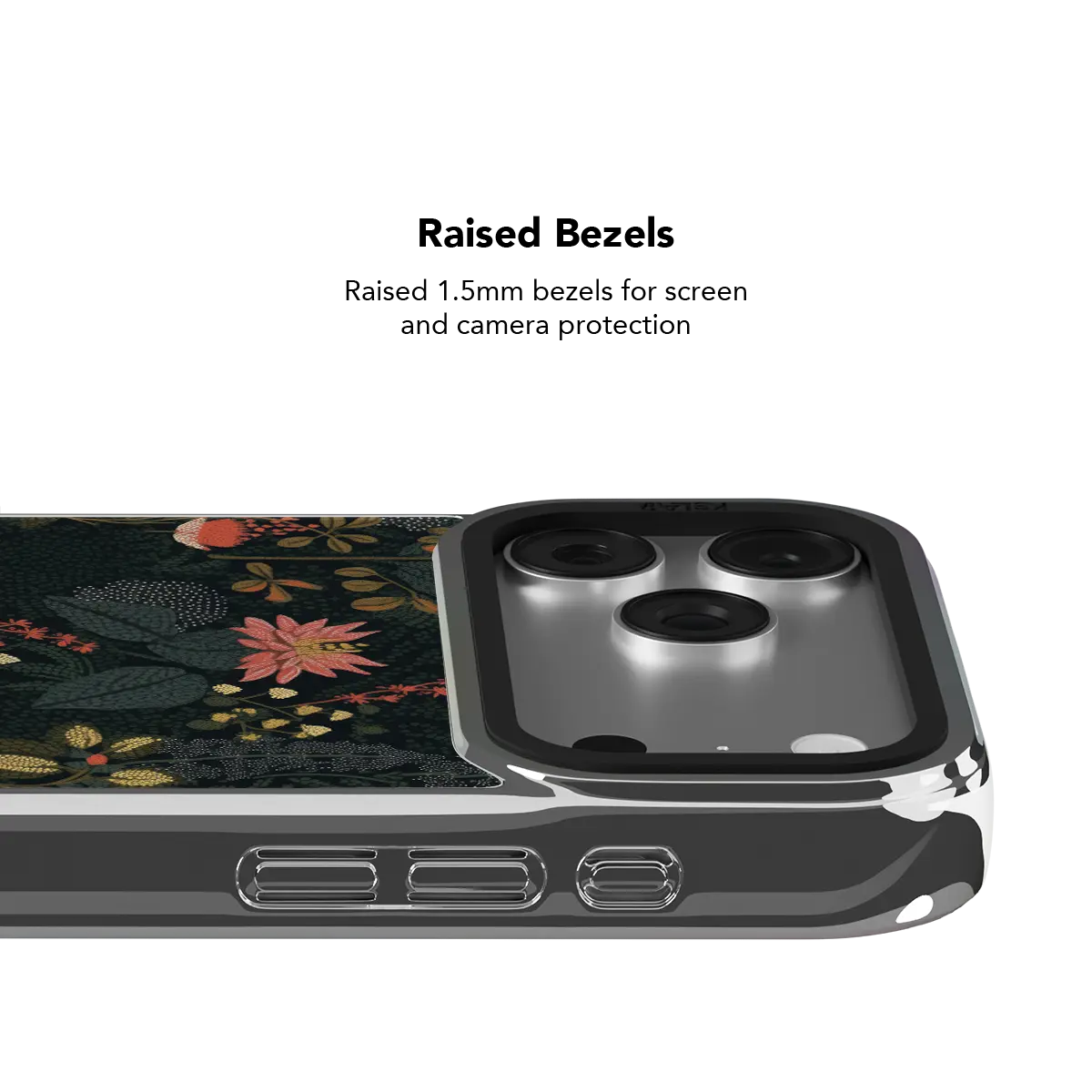 Starlit Botanica | Dark Academia Floral Phone Case
