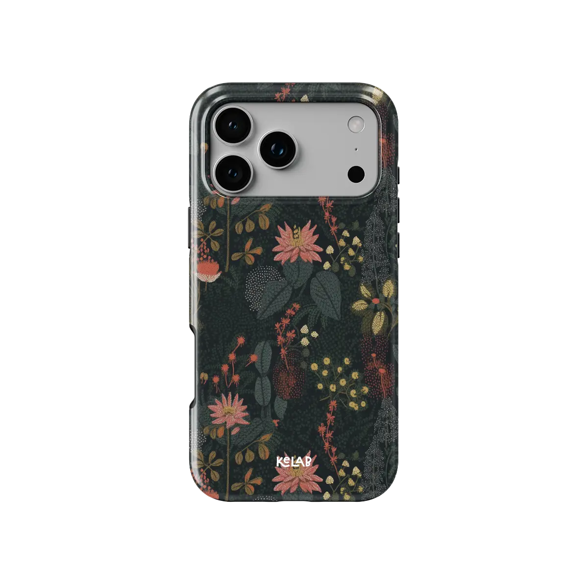 Starlit Botanica | Dark Academia Floral Phone Case