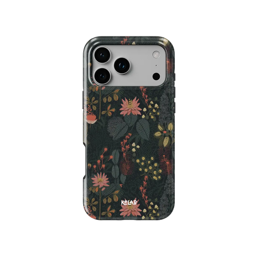 Starlit Botanica | Dark Academia Floral Phone Case