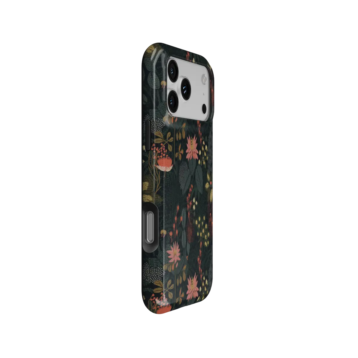 Starlit Botanica | Dark Academia Floral Phone Case