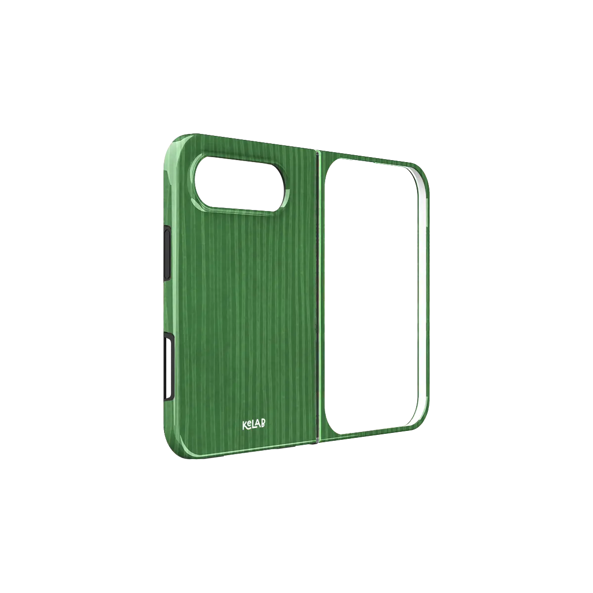Emerald Drip | Green Stripe Pattern Phone Case