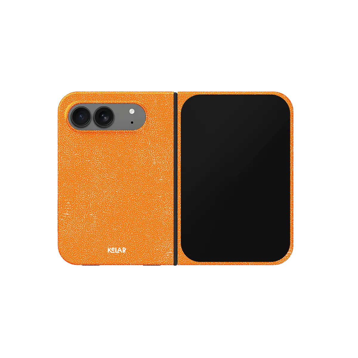Tangerina | Stipple Electric Orange Phone Case