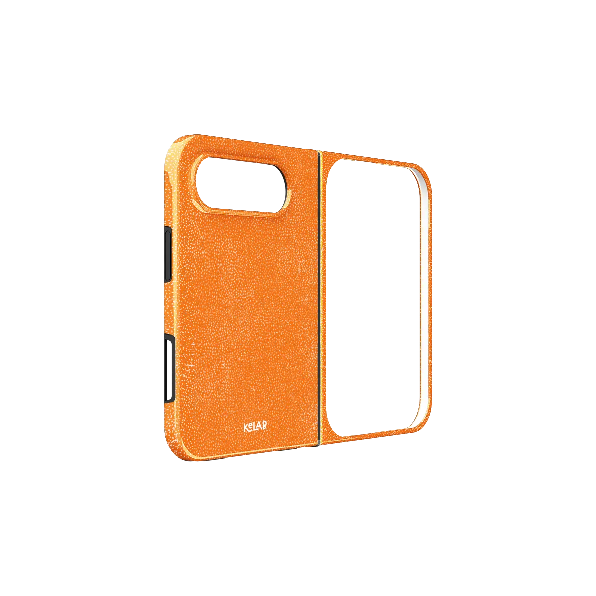 Tangerina | Stipple Electric Orange Phone Case