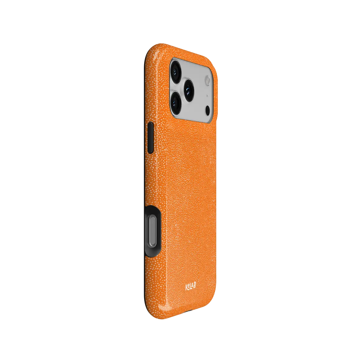 Tangerina | Stipple Electric Orange Phone Case