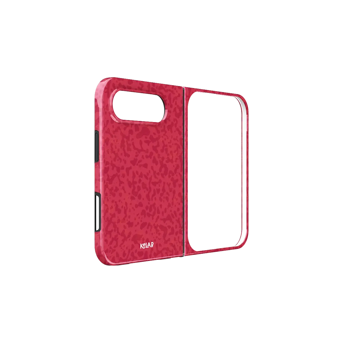 Velvet Vandal | Red Abstract Camo Pattern Phone Case