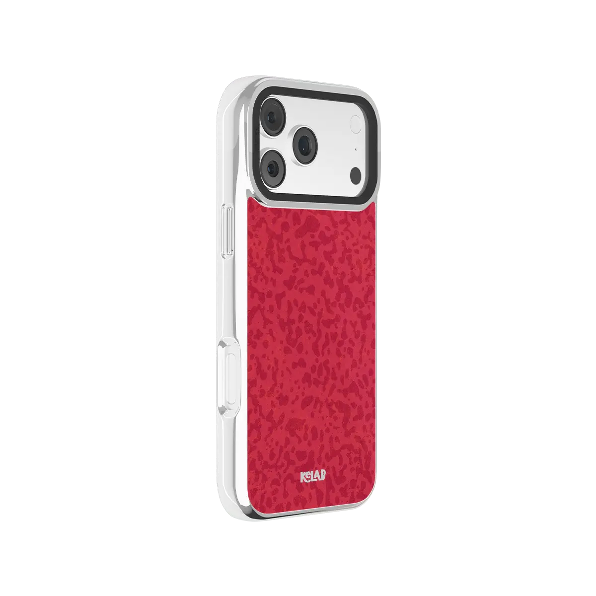 Velvet Vandal | Red Abstract Camo Pattern Phone Case