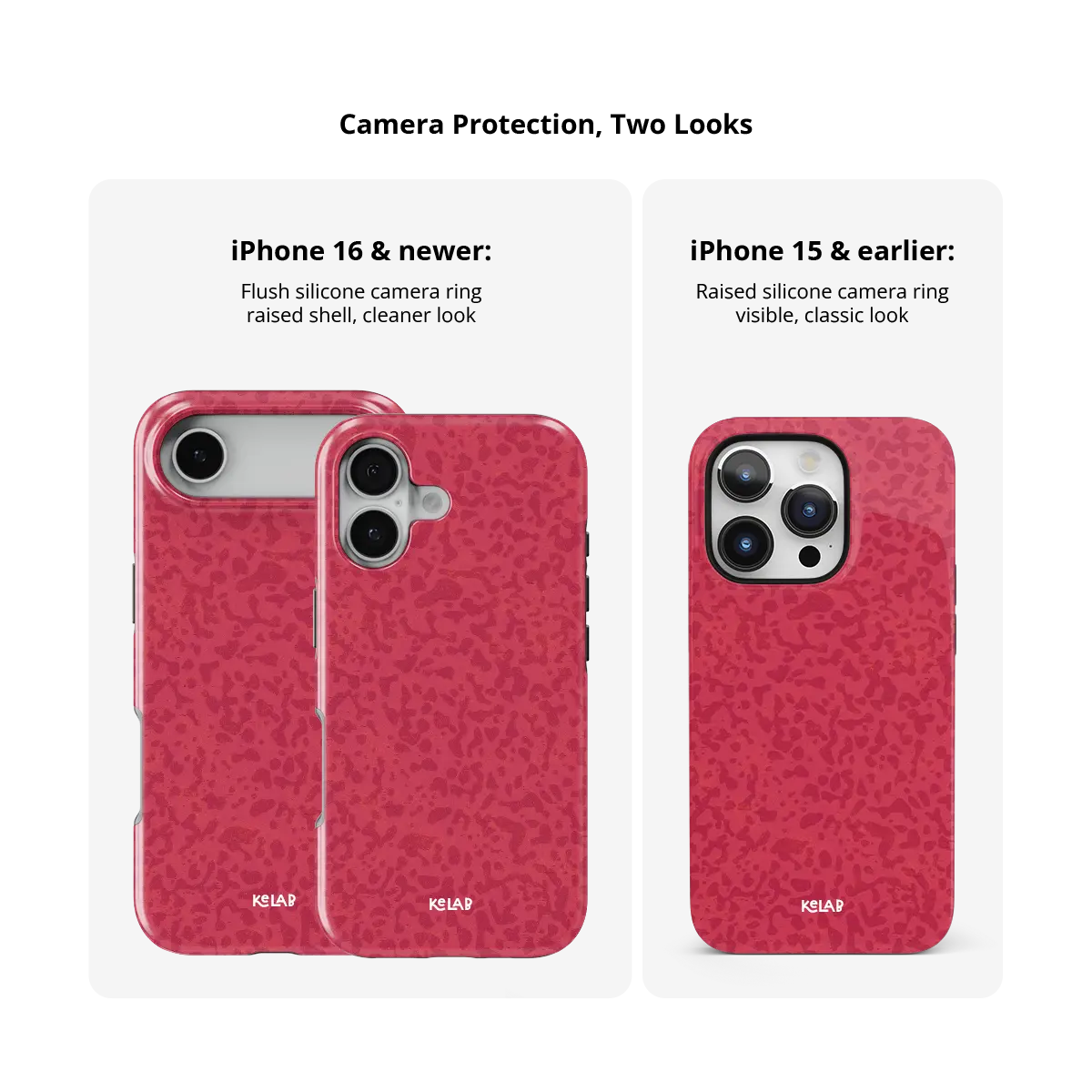 Velvet Vandal | Red Abstract Camo Pattern Phone Case