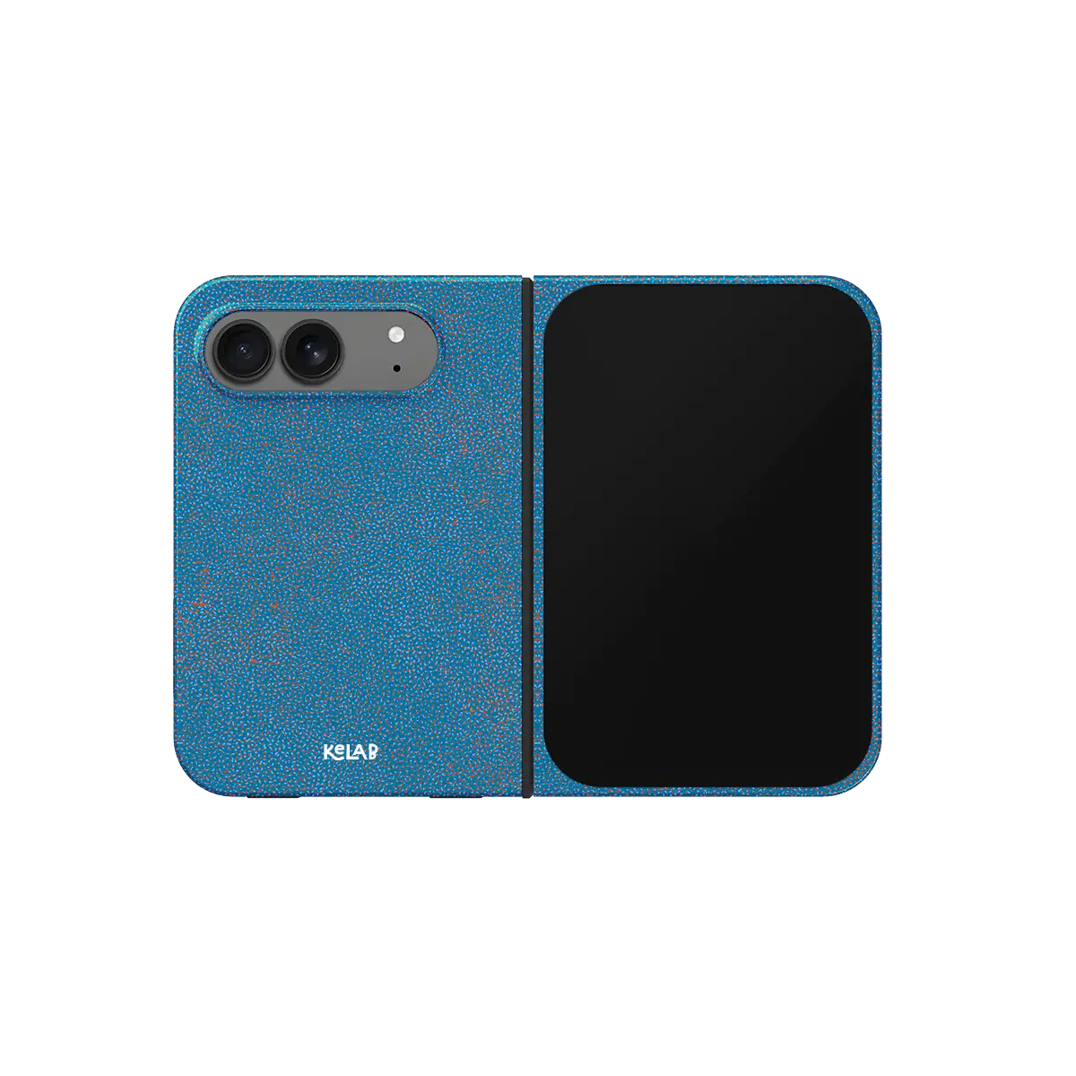 Digital Grain | Blue Micro Dotted Phone Case