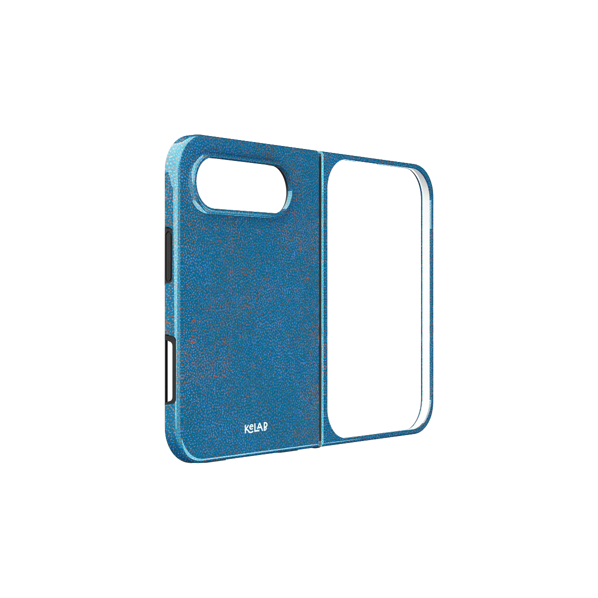 Digital Grain | Blue Micro Dotted Phone Case