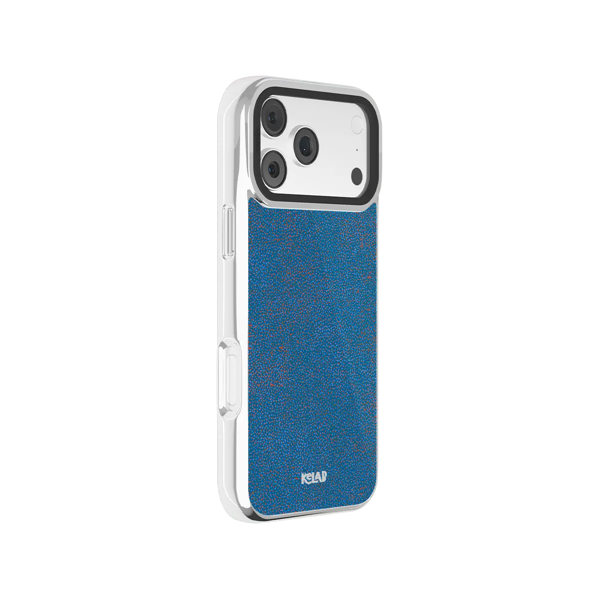 Digital Grain | Blue Micro Dotted Phone Case