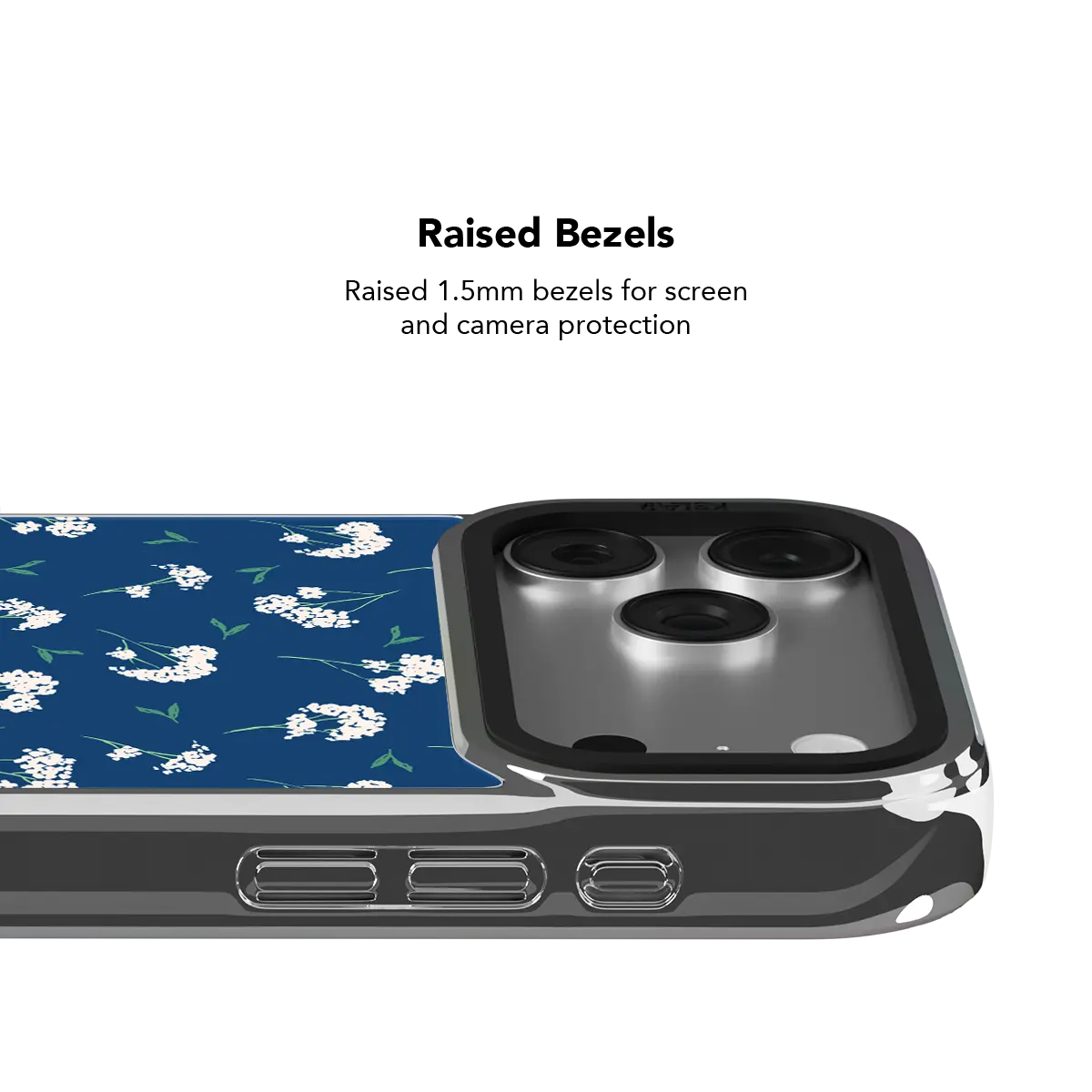 Cobalt Bloom | Blue Floral Phone Case