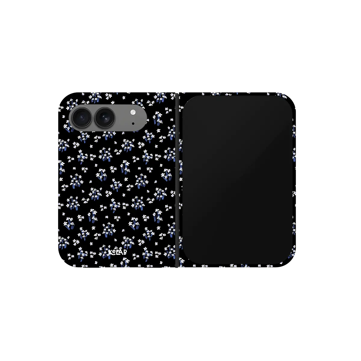 Inkwell Lily | Minimalist Black Floral Phone Case