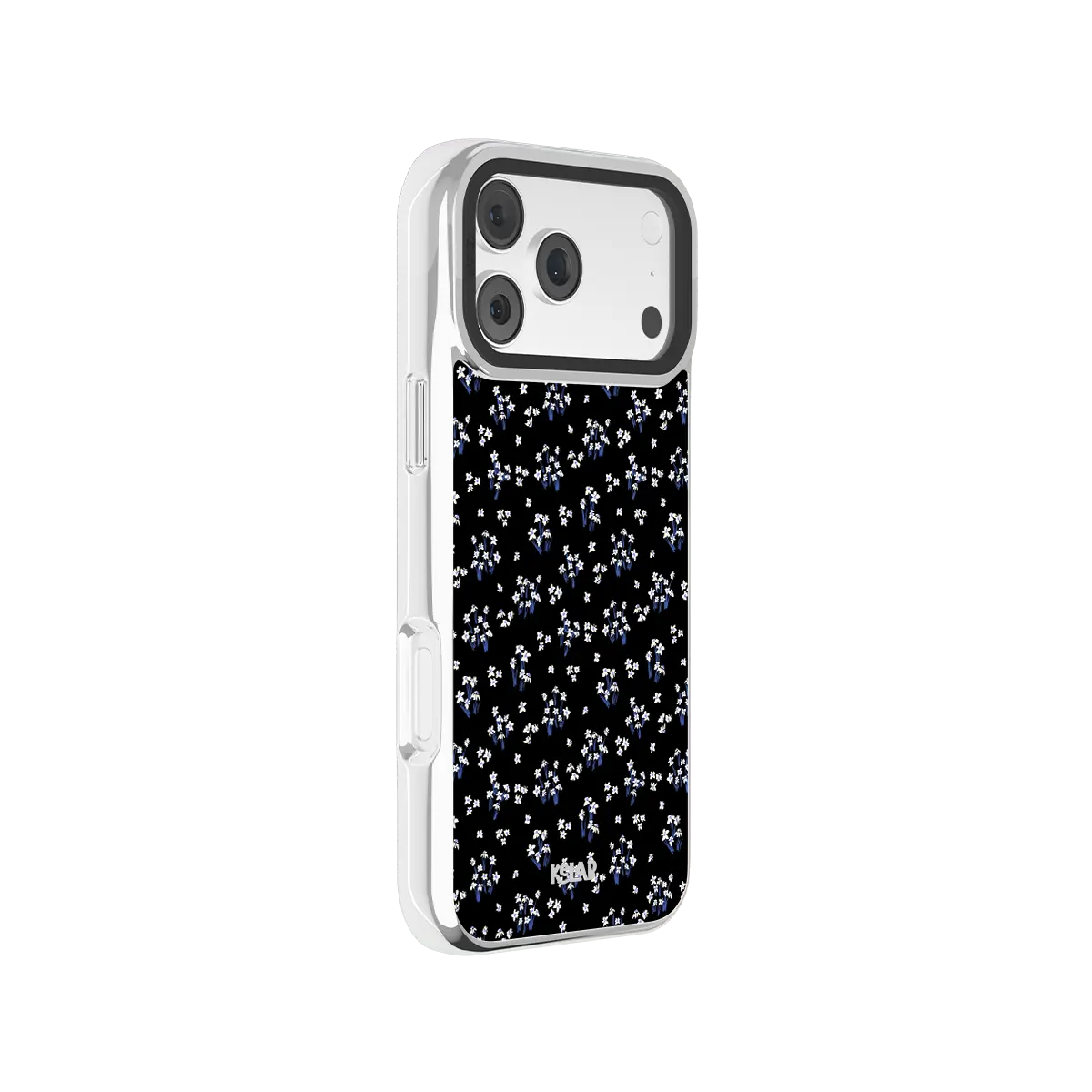 Inkwell Lily | Minimalist Black Floral Phone Case