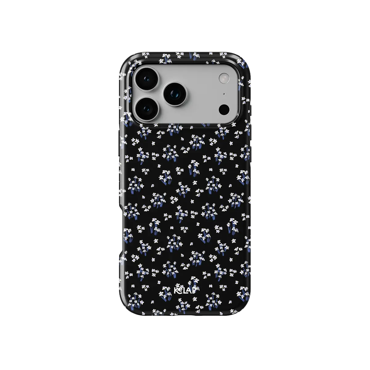 Inkwell Lily | Minimalist Black Floral Phone Case
