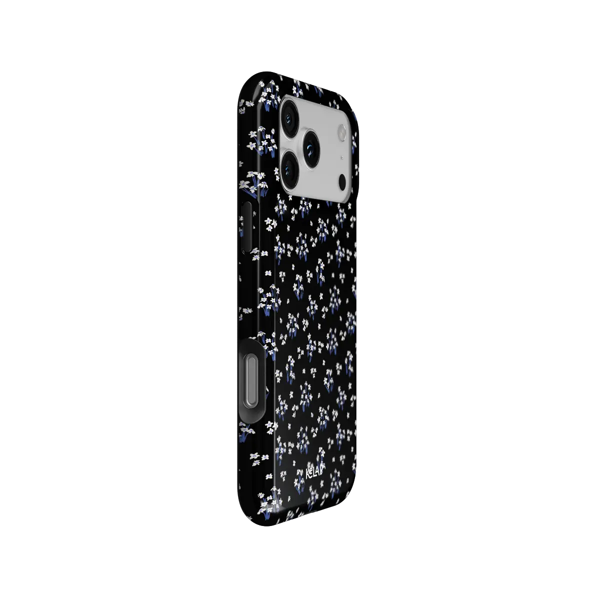 Inkwell Lily | Minimalist Black Floral Phone Case