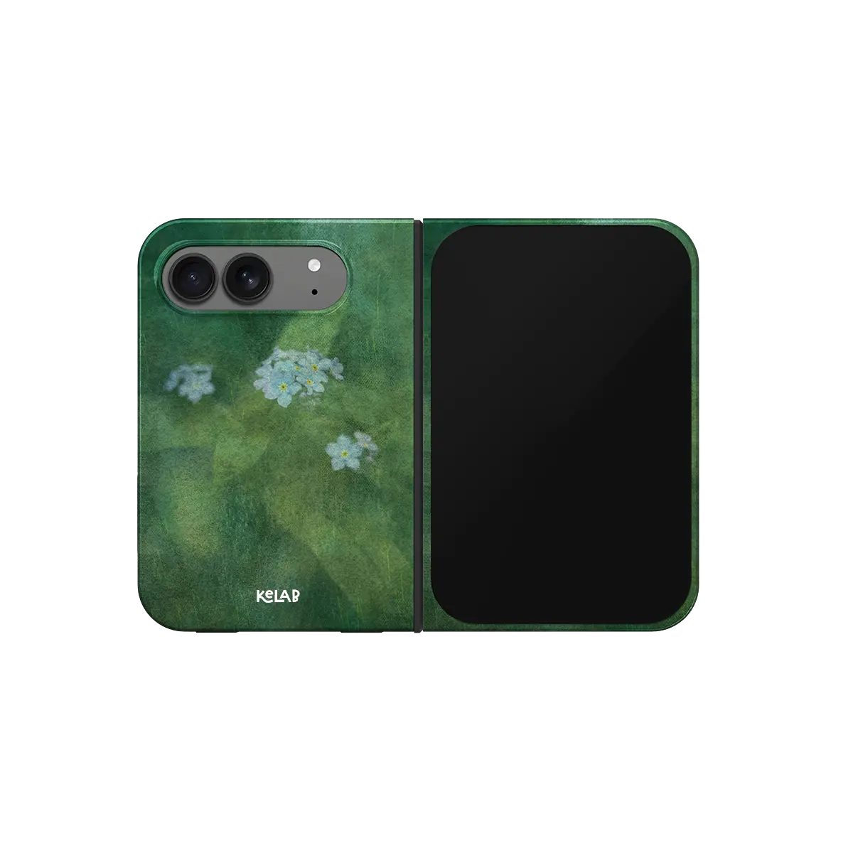 Misty Morning | Deep Green Floral Phone Case