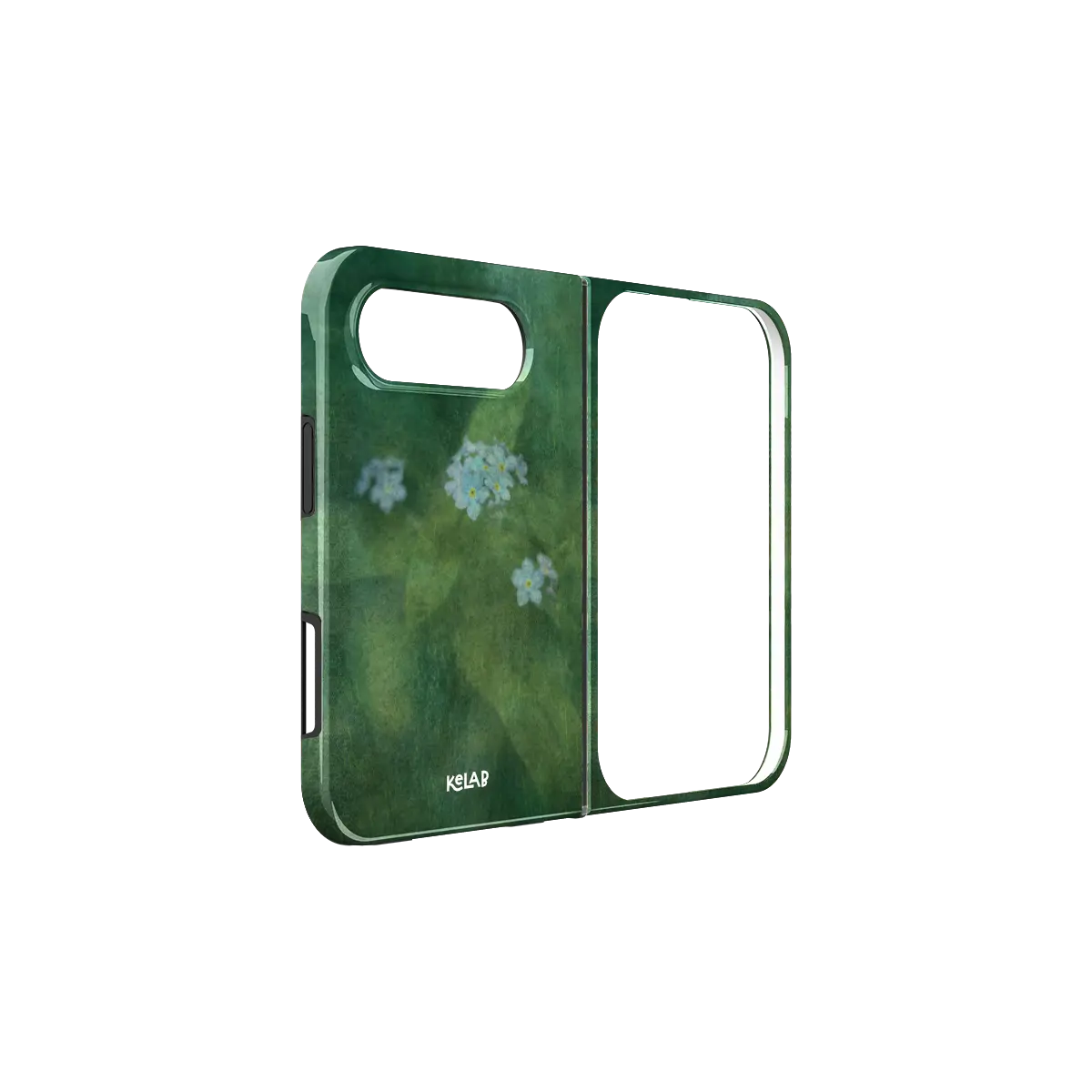 Misty Morning | Deep Green Floral Phone Case