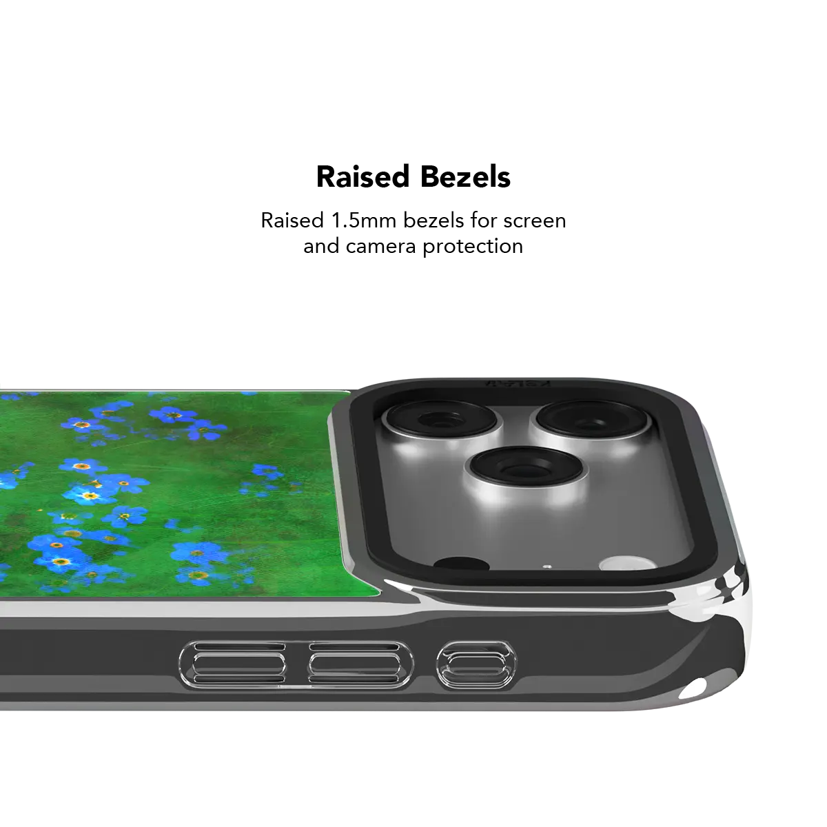 Forget Me Meadow | Vibrant Green Floral Phone Case