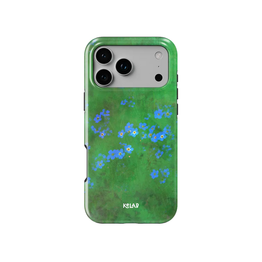 Forget Me Meadow | Vibrant Green Floral Phone Case