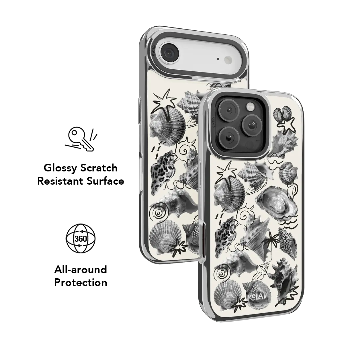 Coastal Curiosities | Seashell Sketch Phone Case