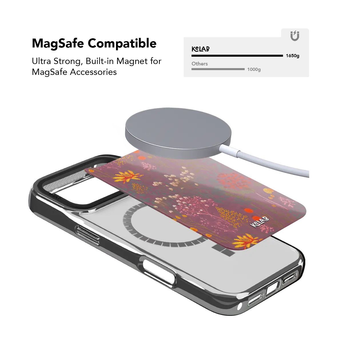 Wildflower Tapestry | Dusty Pink Floral Phone Case