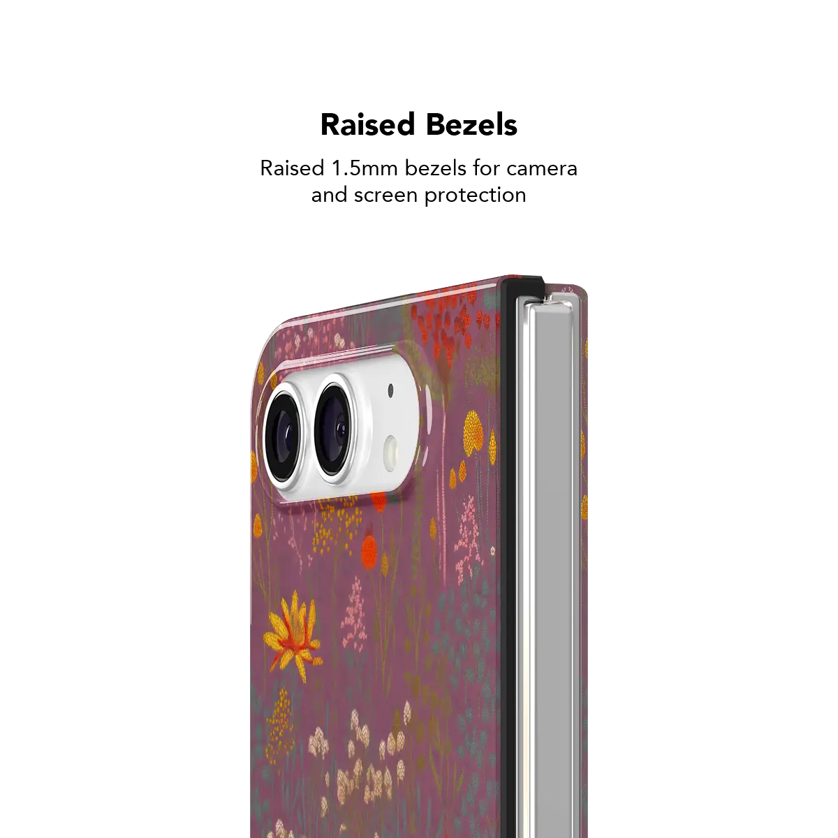 Wildflower Tapestry | Dusty Pink Floral Phone Case