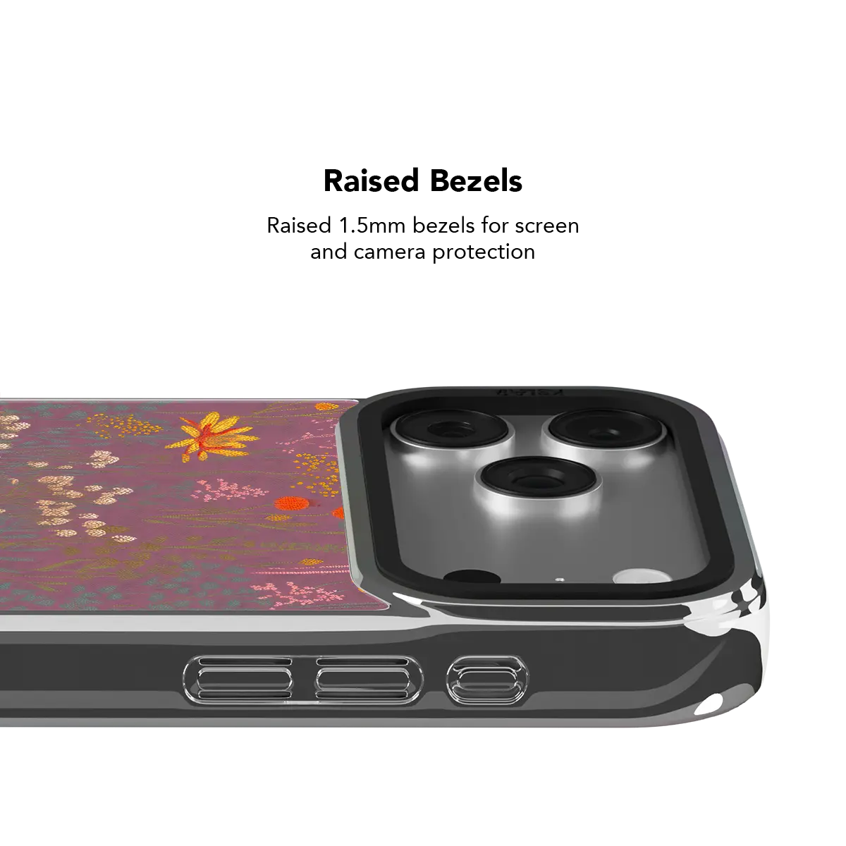 Wildflower Tapestry | Dusty Pink Floral Phone Case