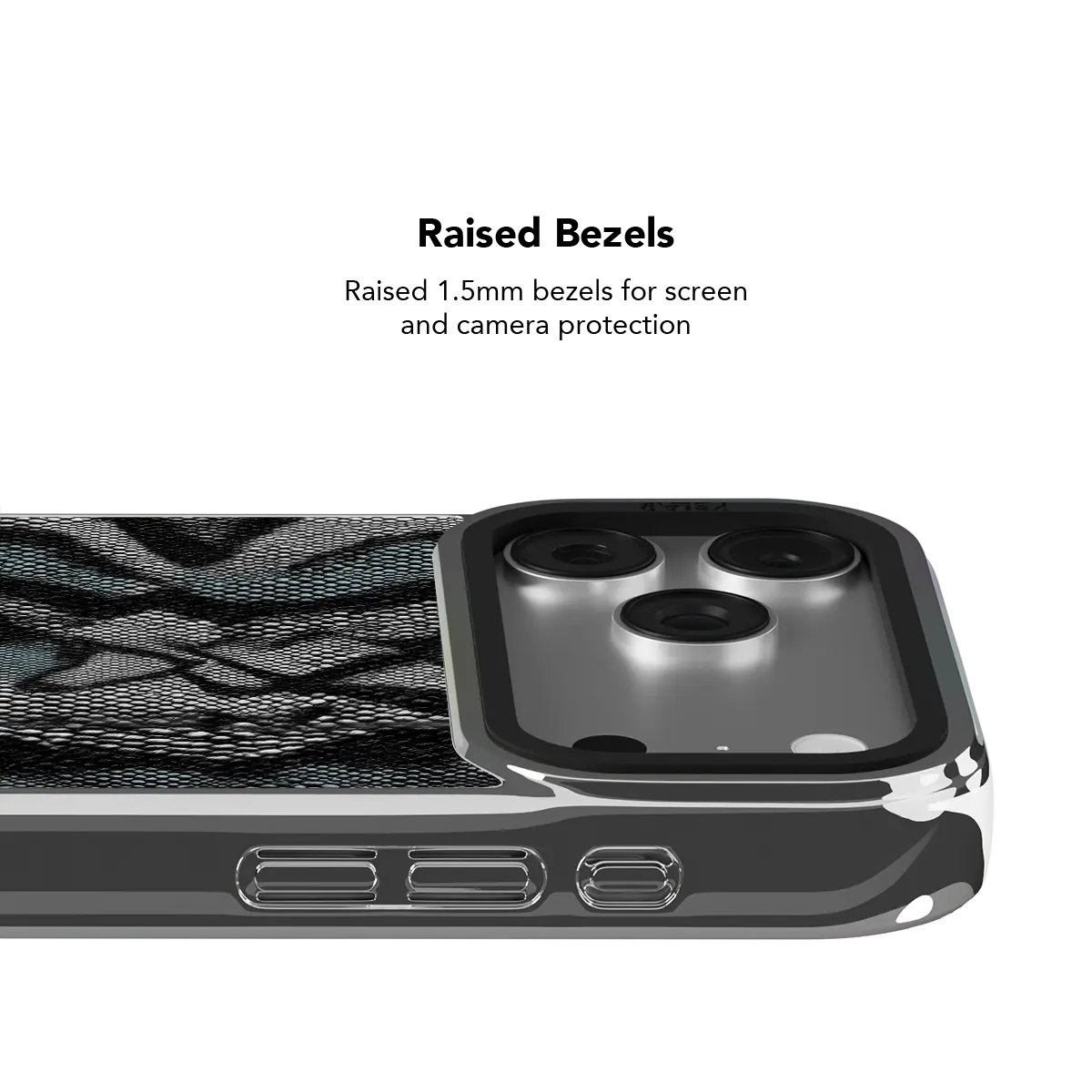 Viper Mesh | Teal Snakeskin Phone Case