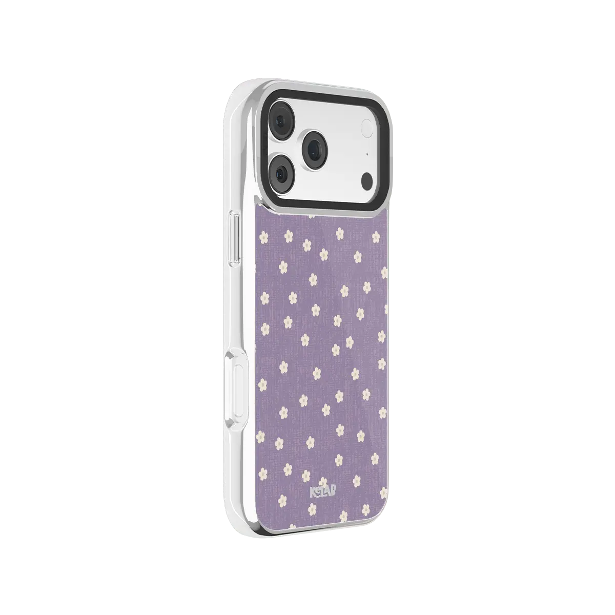 Violet flora | Purple Daisy Pattern Phone Case
