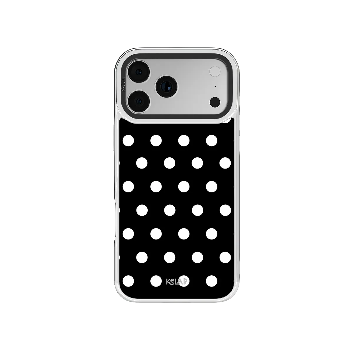 Domino Theory | Black White Polka Dot Phone Case