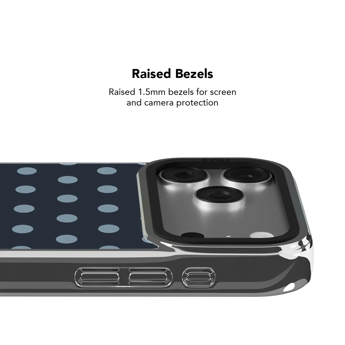 Abyssal Dot | Blue Polka Dot Phone Case