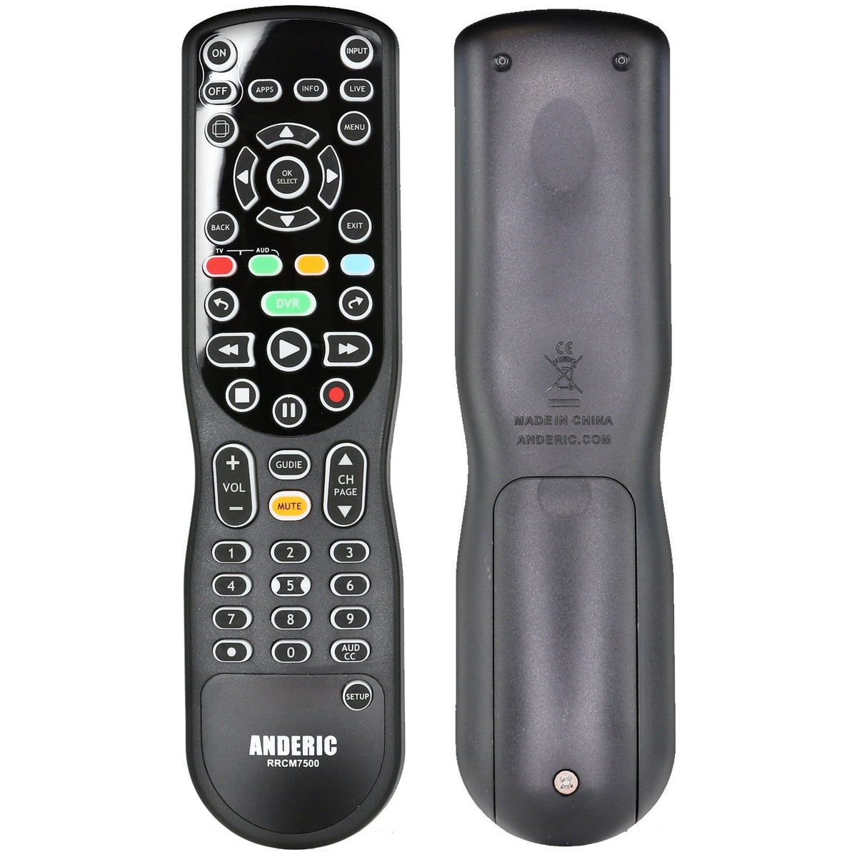 Channel Master CM7500XRC2 Digital TV Tuner Converter Remote Control