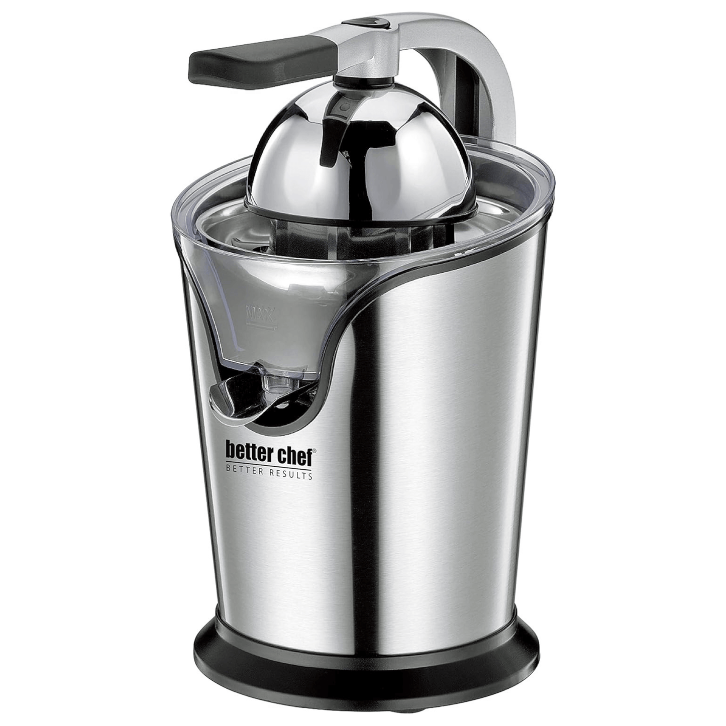 Better Chef High Power Deluxe Stainless Steel Electric Citrus Juice Press