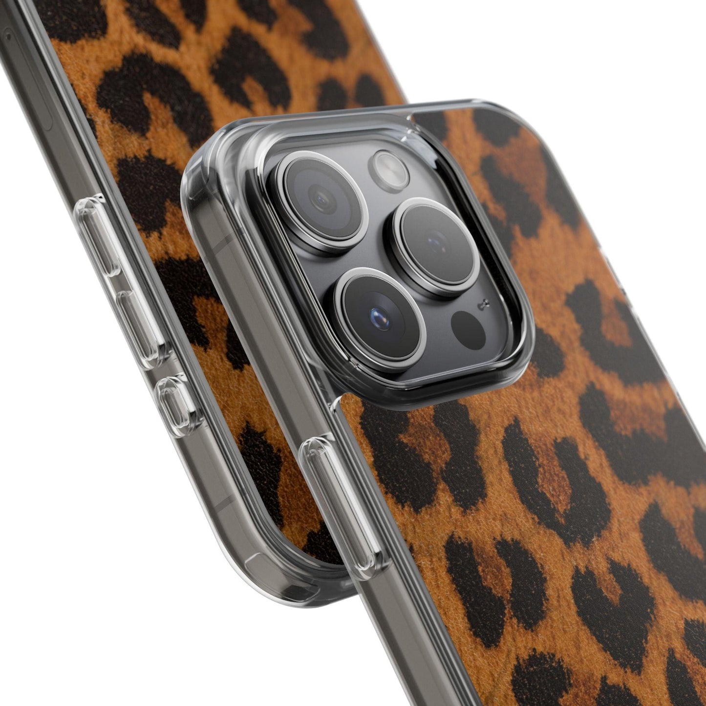 Clear Cases Cheeta Print