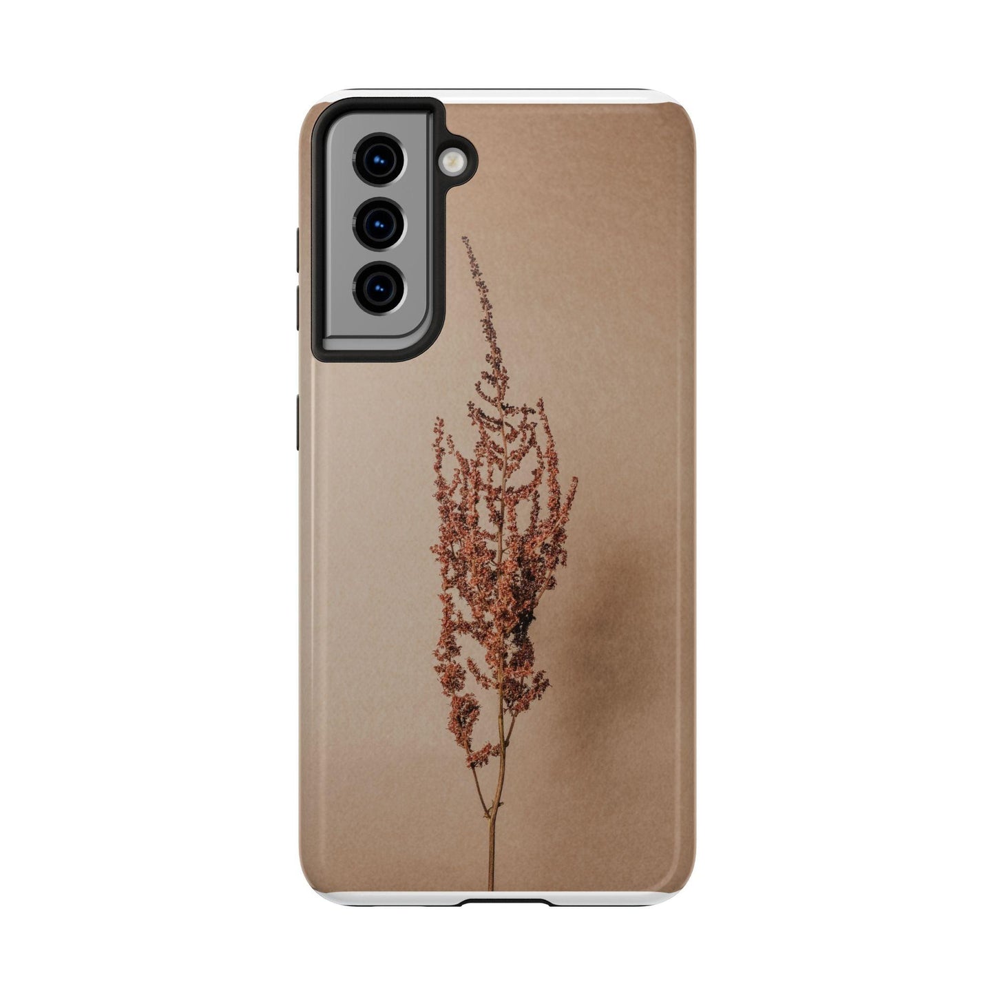 Brown Dry Leaf Tough Phone Cases