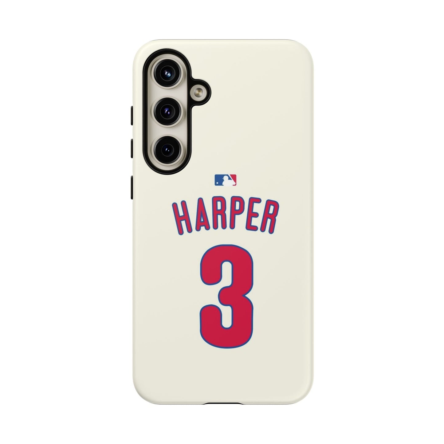 Bryce Harper PowerGrip – Dual-Layer Defense & Slim Fit | Compatible with iPhone 8 to 16 Pro Max & Samsung Galaxy S10 to S25 Ultra