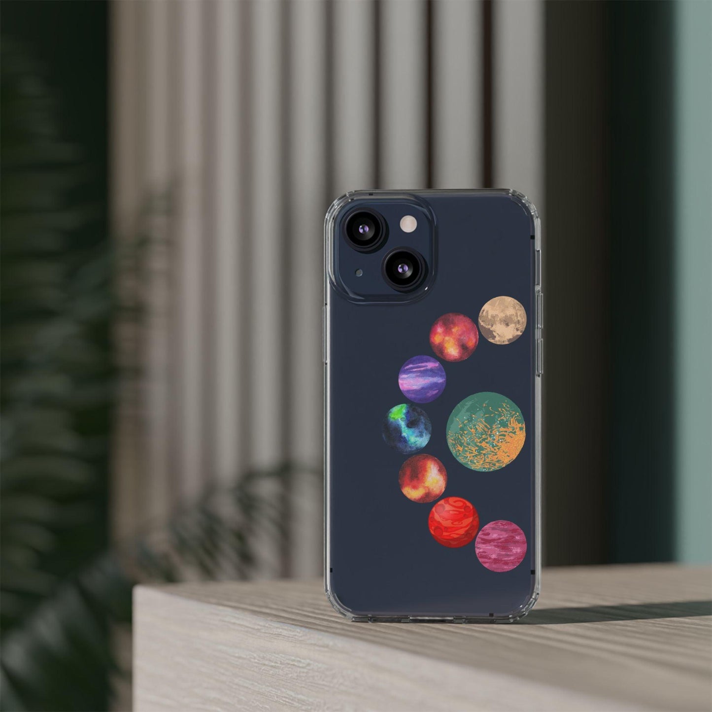 Clear Cases Lunar With Eight Colors
