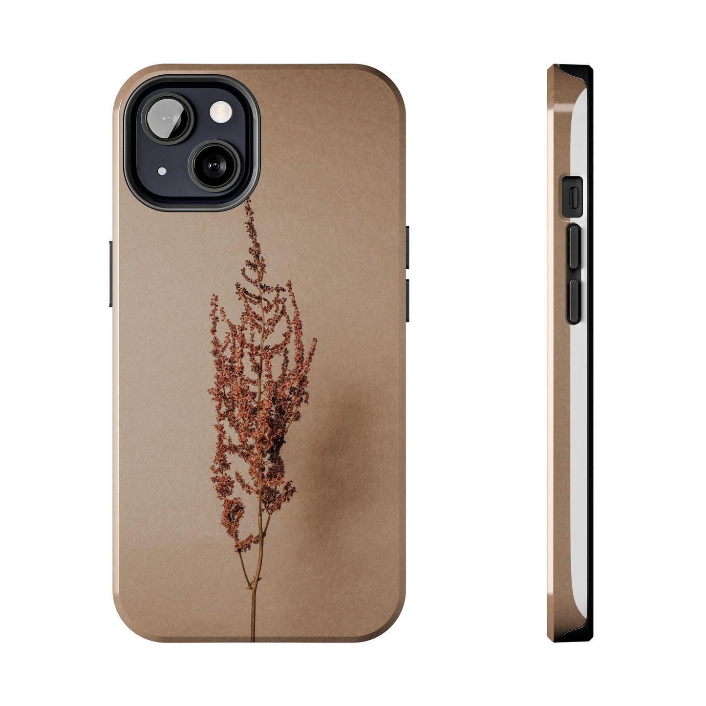Brown Dry Leaf Tough Phone Cases